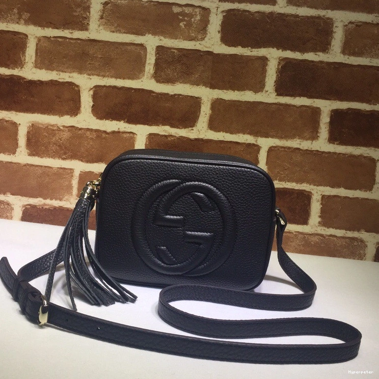 Hyperpeter bag GUCCI leather small Soho disco 0717
